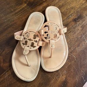 Tory Burch sandals. Flaws pictured. Sz. 9